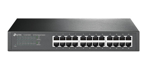 Imagem 2 de 4 de Switch 24 Portas Tp-link Gigabit 10/100/1000 Mbps Tl-sg1024d