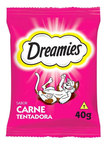 Petisco Dreamies Carne 40g