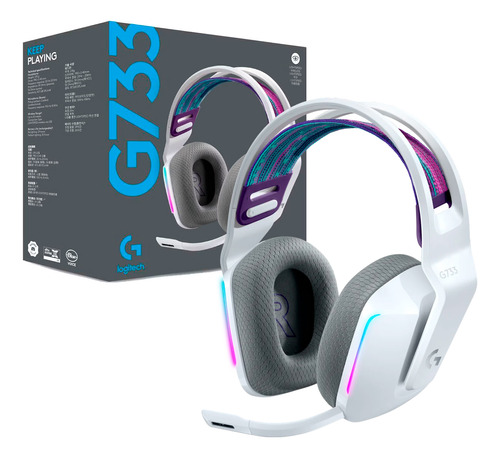 Audifono Gamer Inalambrico Logitech G733 Rgb Headphone:x 2.0