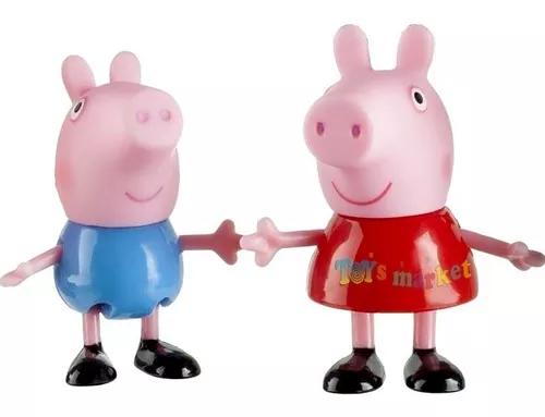 Casa Peppa Pig Incluindo Peppa Suzy And George - Miami Outlet Importados