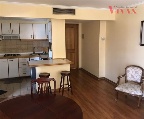 Arriendo Departamento Providencia 1 D- 2 B. Metro Los Leones