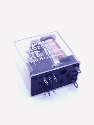 Relé 6v Schrack 2 Contatos Reversíveis 5a/220v Zl 020 006