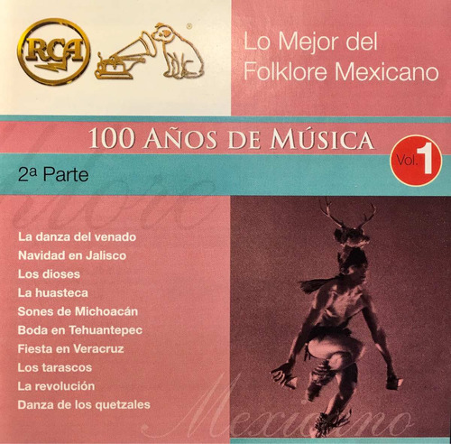 Cd Mejor Del Folklore Mexicano 2cds Rca 2a Parte Vol 1