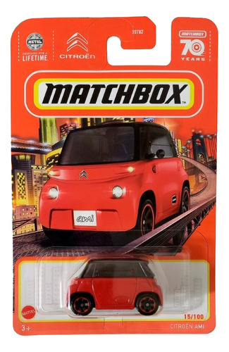 Citroen Ami Rojo Matchbox X