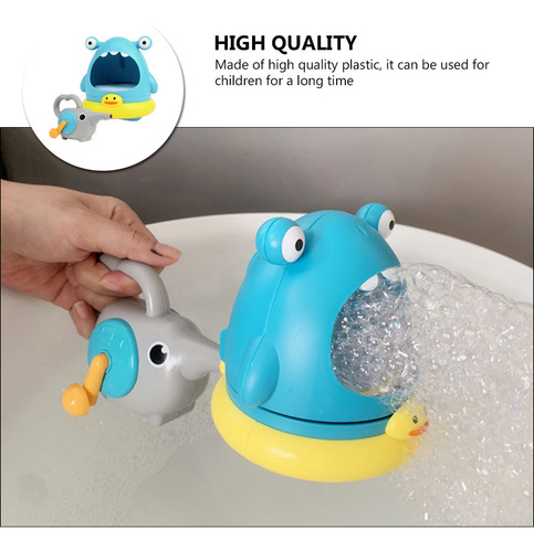 Juguete Soplador De Burbujas Creativo Con Forma De Tiburón C