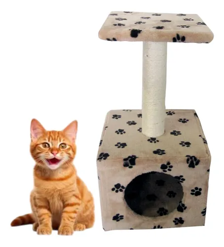 comprar Rascador Para Mascota Gato Tipo Torre 30cm X 30cm X 60cm