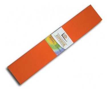 Papel Crepe Eva Foam De Color Naranja