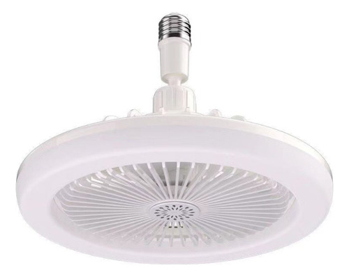 Ventilador Con Bombilla Led Para Techo, Dormitorio Moderno.