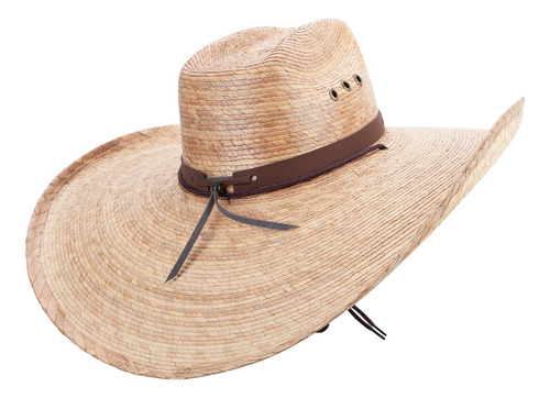 Sombrero De Paja Ala Ancha Estilo Mexicano - Natural Osfm