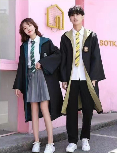 Disfraz De Harry Potter Niño Cosplay Capa Corbata Bufanda