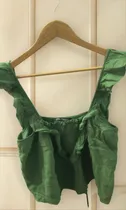 Comprar Top De Lino Zara Blusa Zara En Lino