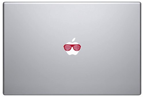 The Decal Guru 2039 Mac 13p Dr Retro Glasses Decal Vinyl