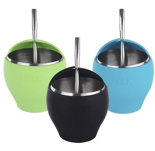 Set De Mate Y Bombilla De Acero Keep - Sertel Shop