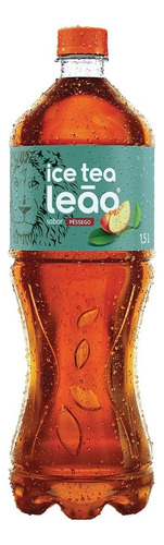 Chá Ice Tea Leão Pêssego 1,5l - 6 Unidades
