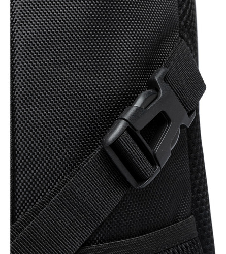 Mochila Crossgear Notebook Resistente Cabo De Aço Cor Preto Desenho Do Tecido Liso