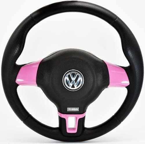 Volante Esportivo Jetta Rosa Santana 1989-1995 Cubo Embutido