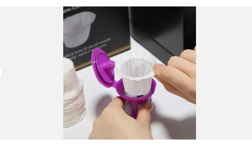 Filtros Desechables Pro Mael Compatible Keurig K-cup 360pza Blanco