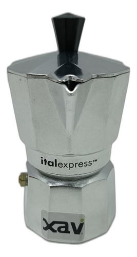 Cafetera Greca Aluminio 1 Taza Cafe Expreso Pezzetti F. 5586