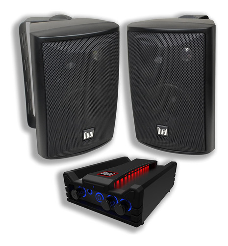 Dual Electronics Lu43pb Altavoces Y Dbtma100 Amplificador