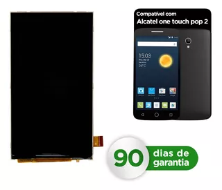 Tela Display Lcd 5042a One Touch Pop 2 Compativel C/ Alcatel
