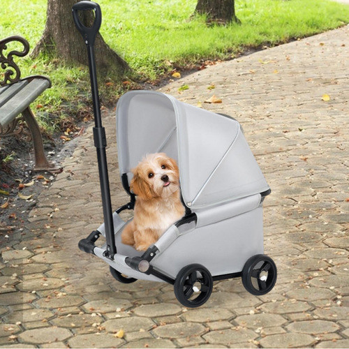 Cochecito De Mascotas, Cochecito De Perros Plegable Con