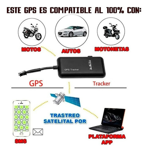L Gps Tracker De Auto Moto Plataforma Gratis Corta Corriente