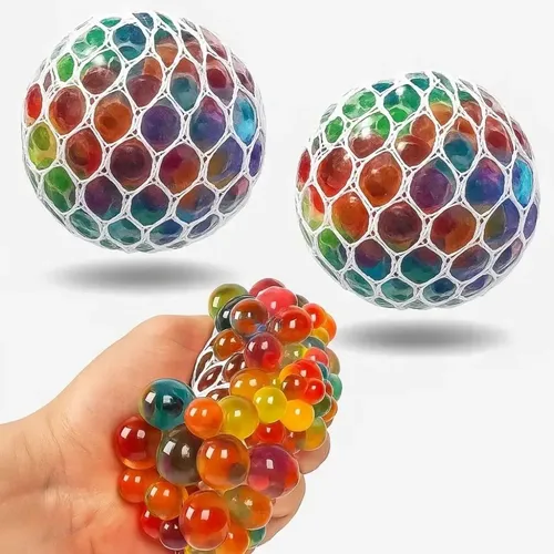 Pack De 2 Pelotas Antiestrés De Silicona RosyFate, Colores Surtidos Al Azar, Ideales Para Niños Y Adultos Con Ansiedad O TDAH