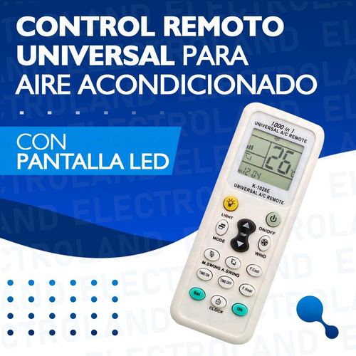 Imagen 2 de 10 de Control Remoto Universal Aire Acondicionado Todas Las Marcas