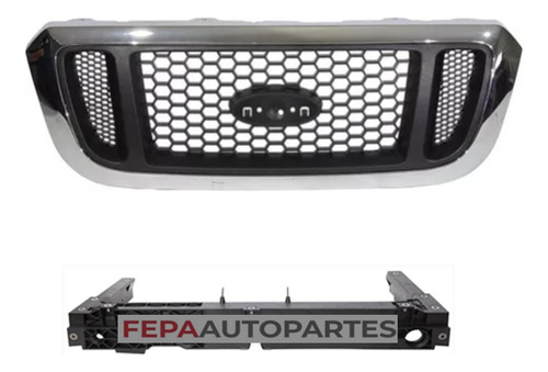 Parrilla Rejilla Frontal Ford Ranger 05 / 09 Cromada Limited