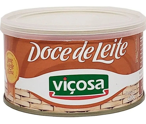Imagem 2 de 3 de Doce De Leite Viçosa 400g O Melhor Do Brasil
