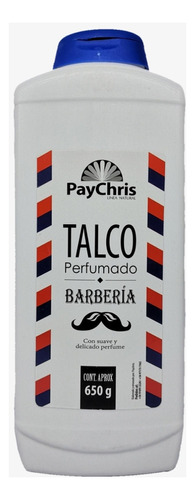 Talco Perfumado Para Barbería Y Peluquería 650g