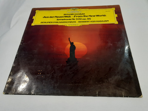 Symphonie 9 From The New World, Dvorák, Karajan Lp Alemania