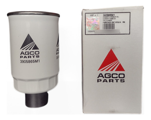 Elemento Filtro De Combustible Agco 245 / 2605 / 2615 / 2625