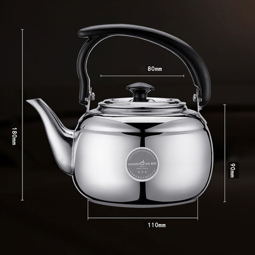 Tetera Acero Inoxidable 1l Cocina Tetera Tetera Estufa De Me