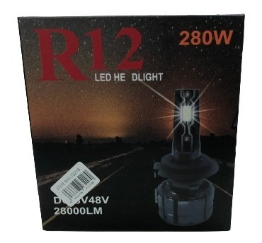 Imagen 3 de 3 de Kit Luces Turbo Led R12. H4 Cod 23218