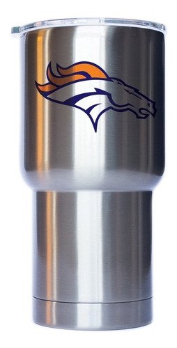 Termo Denver Broncos De 591ml Acero Inox