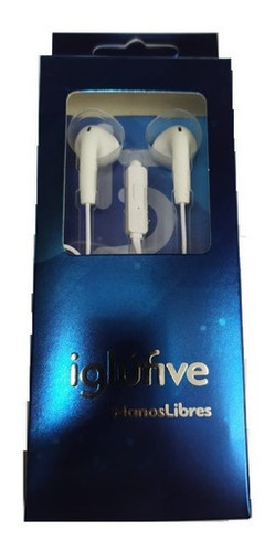 Auricular Manos Libre Iglufive I5 Blanco Envio