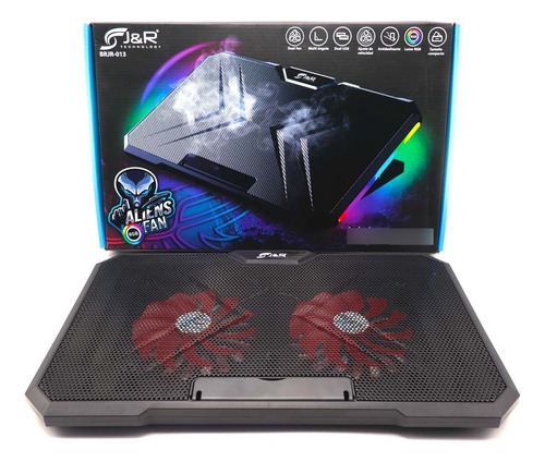 Base Refrigerante Gamer Gaming Retroiluminado Red Usb