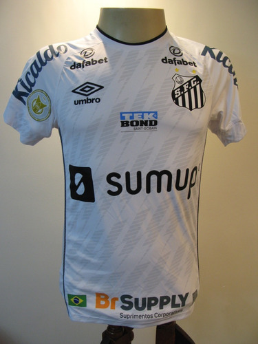 Camisa Futebol Santos Sp Umbro (2021) Usada Jogo 3046 (Usado)