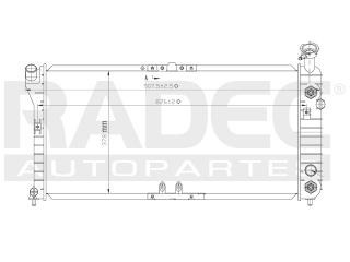 Radiador Pontiac Grand Prix 2003 V6 3.4/3.8lts S/senson Auto