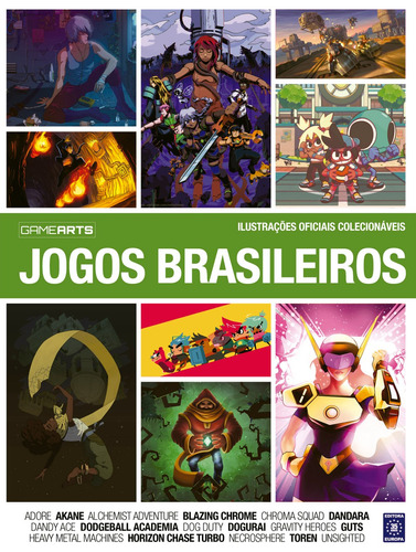 Game ARTS - Volume 7: Jogos Brasileiros, de a Europa. Editora Europa Ltda., capa mole em português, 2022