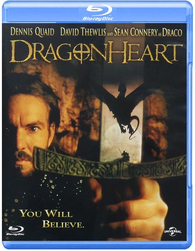 Corazon De Dragon Blu Ray Pelicula Nuevo Dennis Quaid