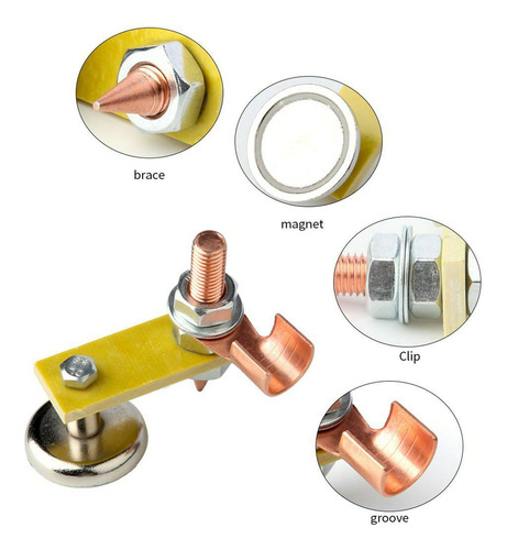 Cabezales De Soporte De Soldadura De Magnetismo Fuerte Succi