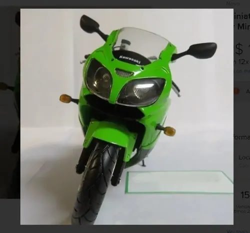 Miniatura Kawasaki Ninja Zx-9r Minichamps 1/12 | MercadoLivre