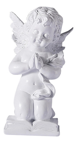 Estatua De Ángel Bebé De Estilo 8,8 Cm X 7,8 Cm X 16,8 Cm