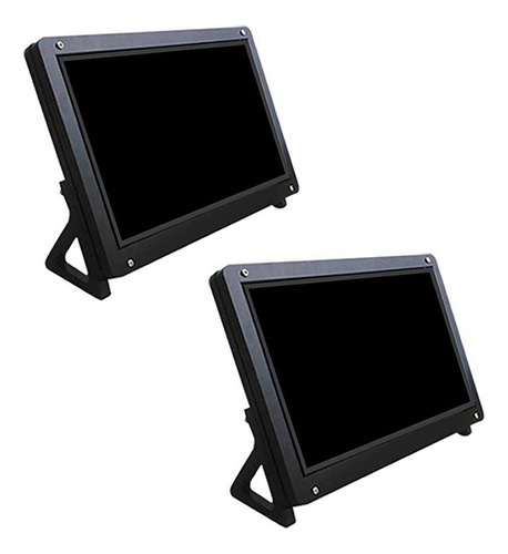 2x 7 Pulgadas Monitor Lcd Estuche Soporte Soporte Soporte