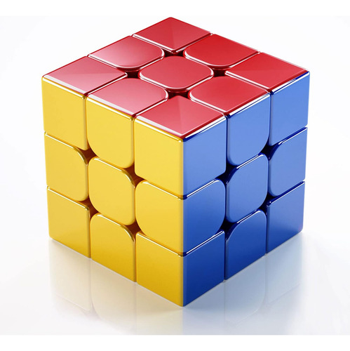 Puzzle 3x3 Velocidad Cubo Magnético Reflectante Cubo Mágico