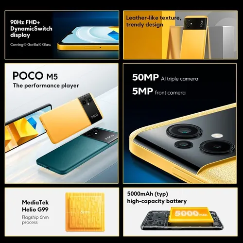 Xiaomi Poco M5 22071219cg 4gb 128gb Dual Sim Duos