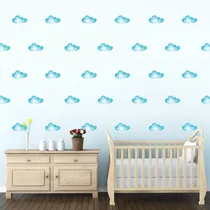 Comprar Vinilos Patterns Linda Wall Decorativos De Pared Nubes