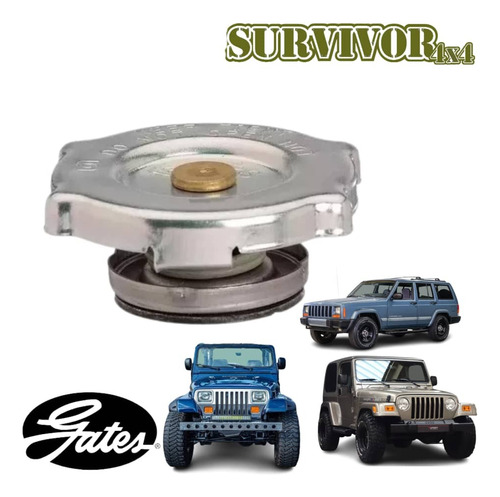 Tapa De Radiador De 16 Libras Jeep Xj,yj,tj Gates